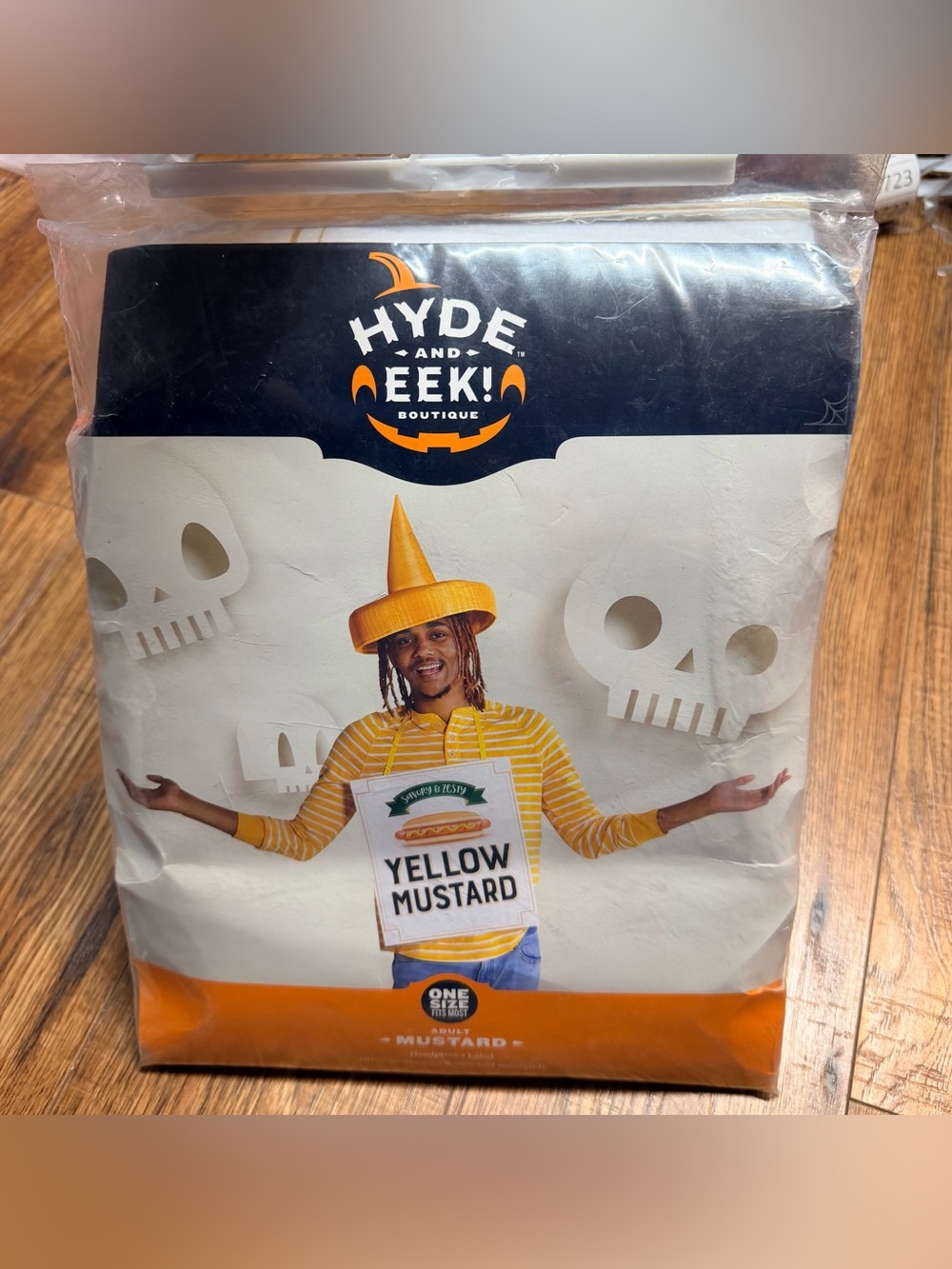 Target Yellow Mustard Men’s Halloween Costume with Hat - Hyde & Eek!
